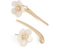 Серьги Summer Daze Flower Statement от Kate Spade New York белые