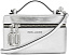 Косметичка Marc Jacobs с металлическим эффектом J Marc Vanity Bag