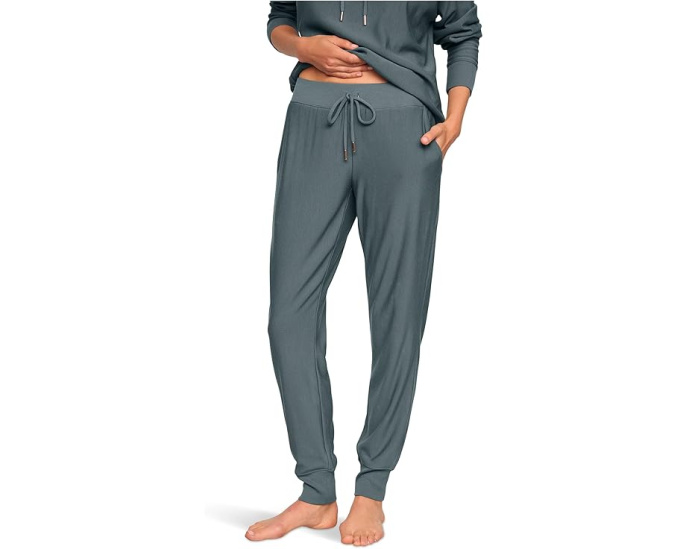 Джоггеры Eberjey Softest Sweats с резинкой на манжетах и поясе