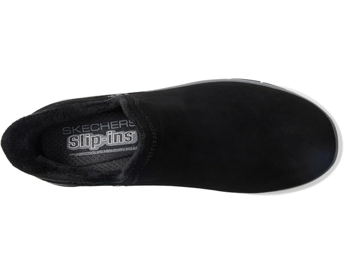 Ботильоны SKECHERS Easy Going Modern Hour Suede Hands Free Slip-ins с меховой подкладкой