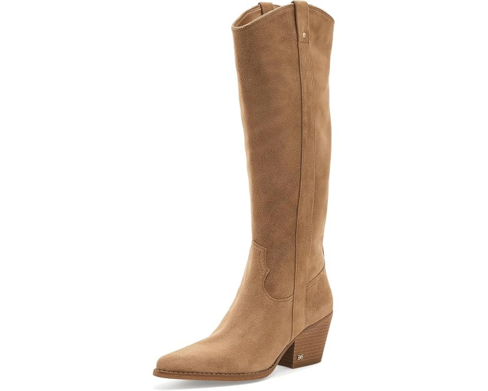 Сапоги Sam Edelman Wyatt до колена с острым носком и молнией