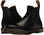 Челси Dr. Martens 2976 Yellow Stitch из гладкой кожи с минималистичным дизайном