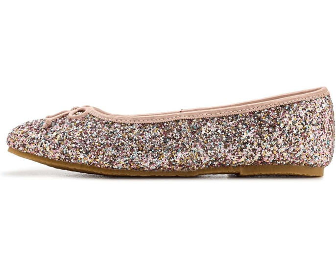 Балетки L'Amour Shoes Kids Victoria с блестками и бантом