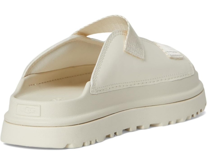 Детские шлепанцы UGG Goldenglow Slide с ремешками из переработанных материалов