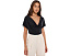Топ Waterfall Cowl Neck Free We The Free черный с запахом