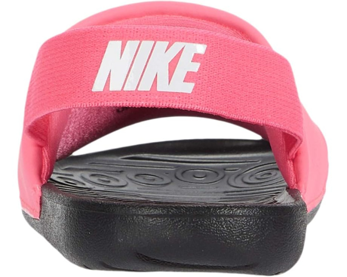 Сланцы Kawa Slide для малышей от Nike розовые с белым и черным