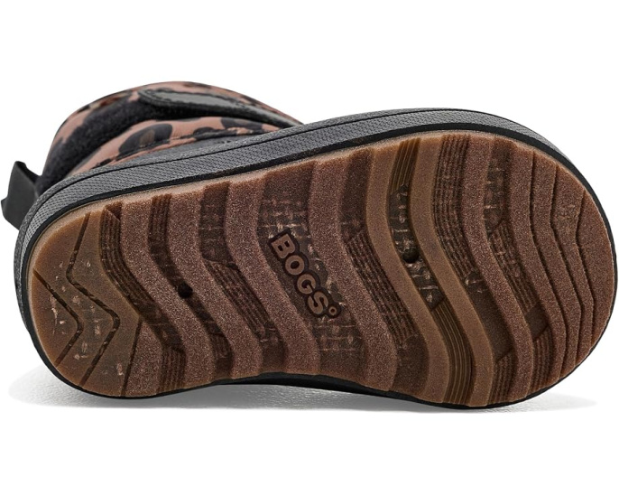 Детские зимние сапоги Bogs Snow Shell-Leopard непромокаемые