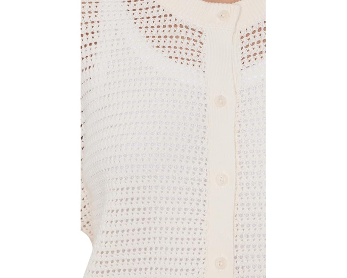 Varley вязаный кардиган Pembroke Knit с цветом цапли