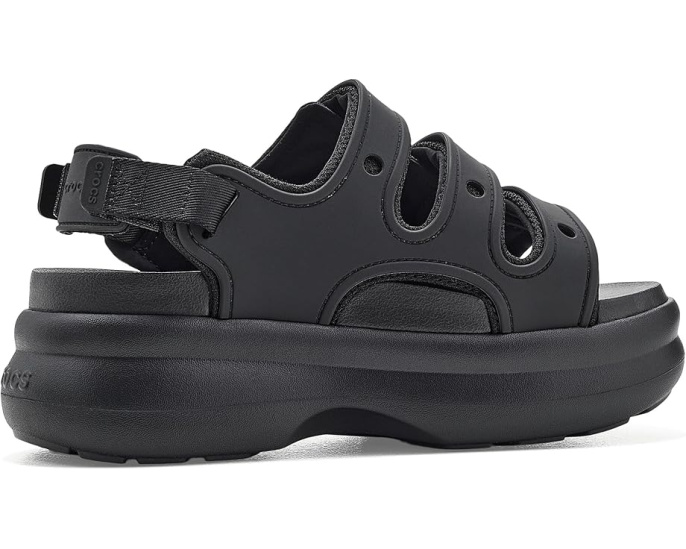 Босоножки Crocs Soho Sport Platform на платформе с тремя ремешками