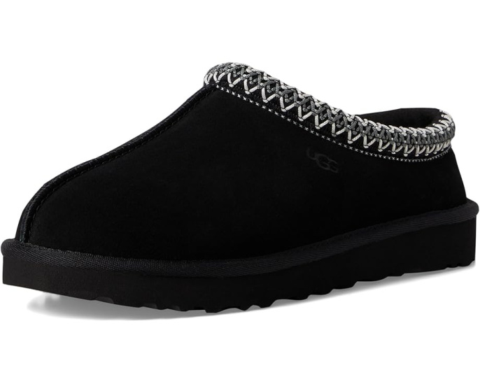 Тапочки UGG Tasman II с оплеткой UGGbraid и овчиной