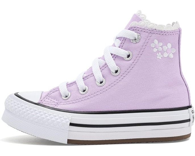 Кроссовки Converse Chuck Taylor All Star Eva Lift Platform Bubble Flowers с цветочным принтом и платформой