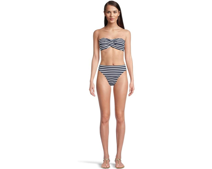 Tommy Bahama Топ бандо Coastline Stripe Twist Bandeau