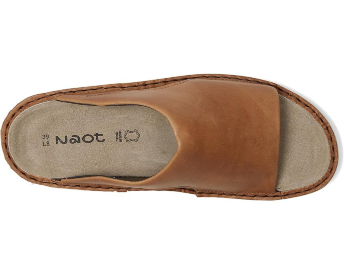Сандалии Naot Ardisia со съемной стелькой из пробки и латекса
