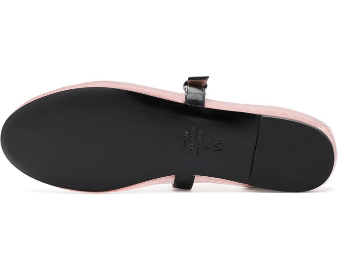 Балетки Stuart Weitzman Sai Bareitall Maryjane с круглым носком и регулируемой пряжкой