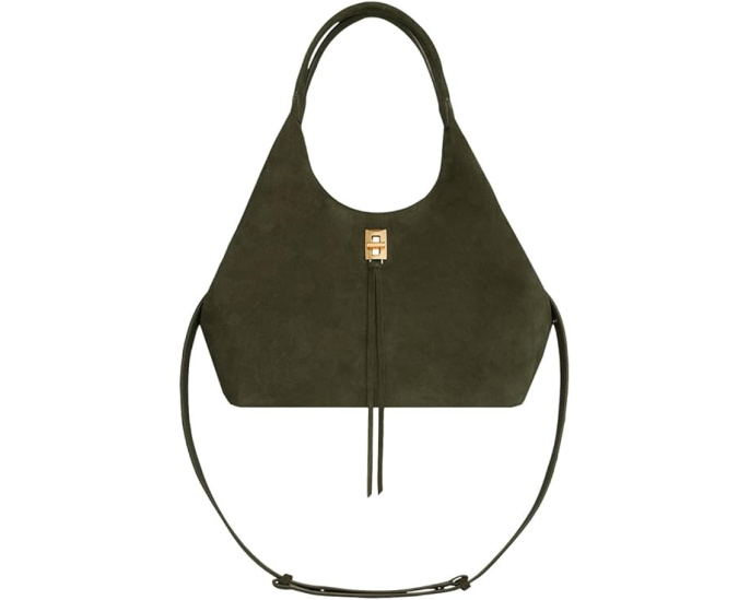 Сумка Rebecca Minkoff Darren Carrysome из замшевой кожи