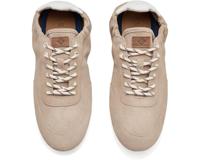 Кроссовки Sperry Slim Jogger на шнуровке с узким кожаным верхом