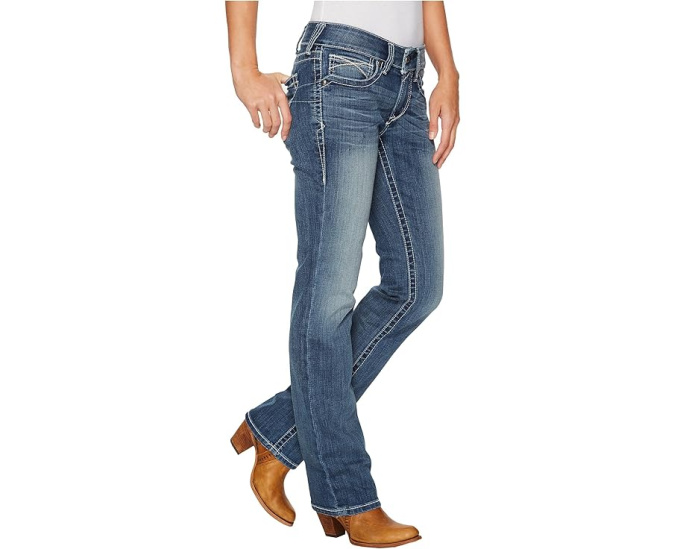 Джинсы Ariat R.E.A.L. Straight Icon с завышенной талией