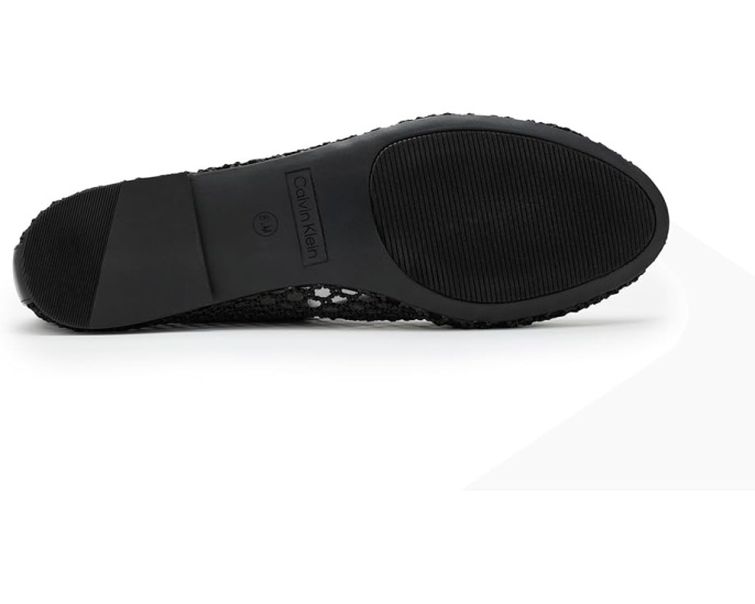 Балетки Calvin Klein Delicate с миндалевидным носком для повседневной носки