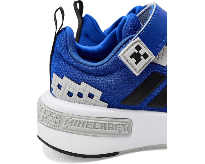 Adidas кроссовки Minecraft Pro для детей с розовым верхом из резины
