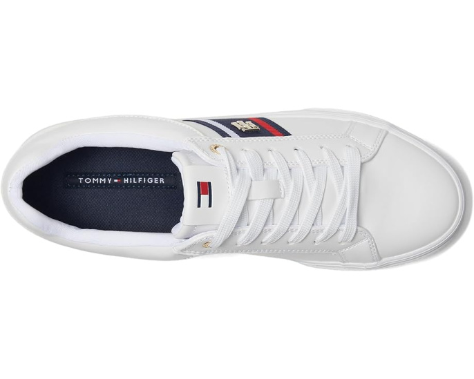 Кроссовки Tommy Hilfiger Badria белые с низким верхом