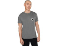 Футболка RVCA Pantero Short Sleeve с принтом и красной строчкой