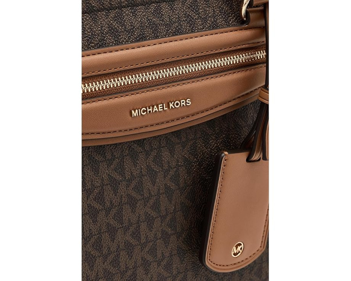 Сумка-тоут MICHAEL Michael Kors Jet Set Travel Medium East West с верхней молнией