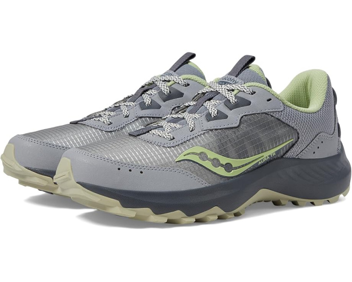 Вegan кроссовки Saucony Aura TR для трейла с амортизацией VERSARUN