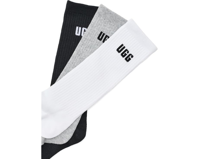 Носки UGG Leander Logo Crew, 3 пары