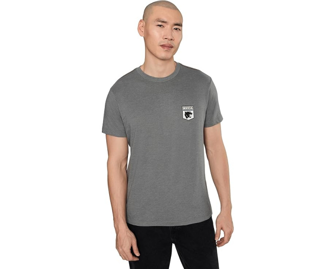 Футболка RVCA Pantero Short Sleeve с принтом и красной строчкой