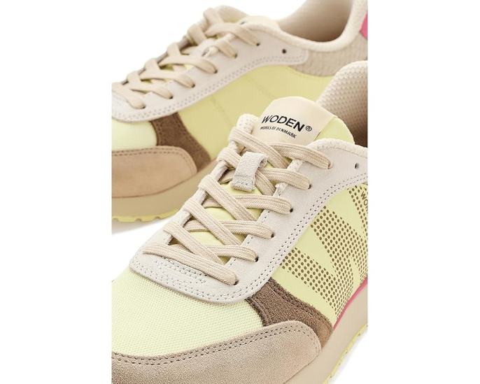 Кроссовки Ronja Tricolor Sneakers от WODEN на шнуровке