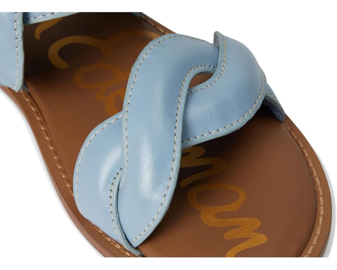 Сандалии Sam Edelman Hellen с плетеными ремешками и небольшим квадратным каблуком