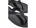 Jessica Leather Sandals от Cinq à Sept кожаные сандалии на плоском ходу