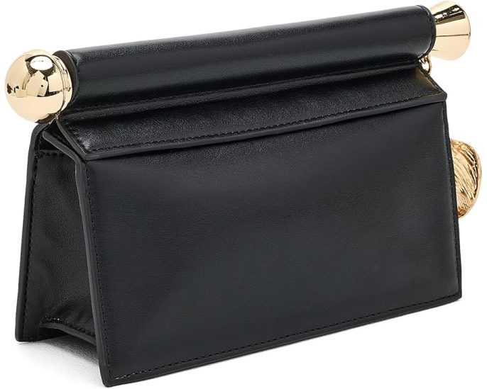 Holly Metal Pendant Embellished Clutch
