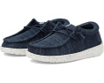 Детские слипоны Hey Dude Wally Stretch Sox с эластичными шнурками