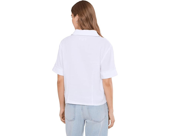 Топ Marisol Linen Button Front от KUT from the Kloth из льна