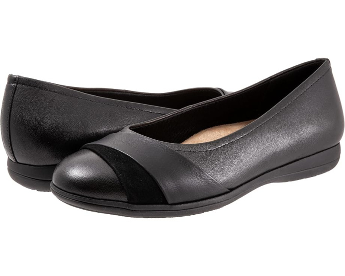 Балетки Trotters Danni черные повседневные