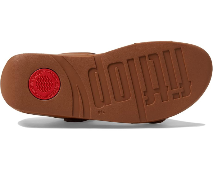 FitFlop Lulu Adjustable Leather Slides сандалии