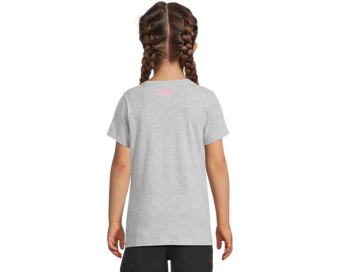 Футболка Under Armour Kids с логотипом и прямым подолом