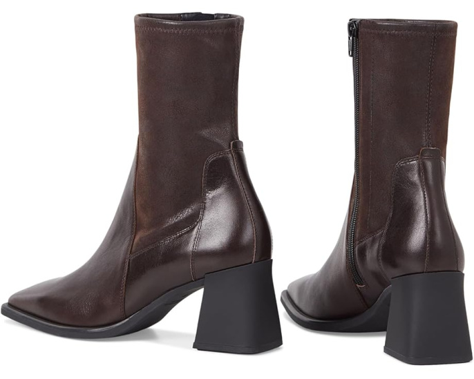 Ботильоны Nella Suede на устойчивом каблуке от Vagabond Shoemakers