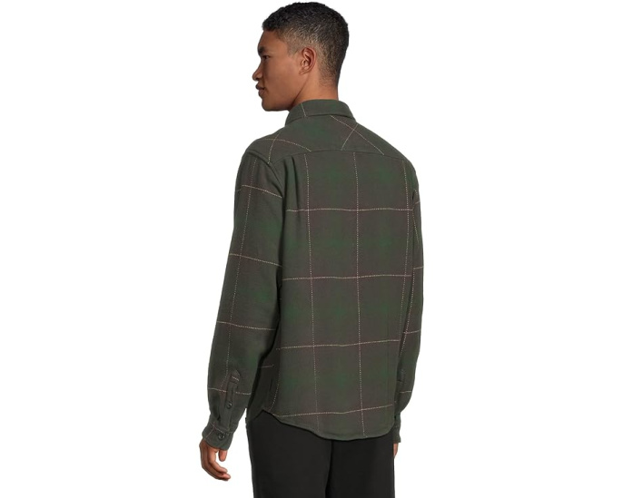 Рубашка Quiksilver Dna Flannel из мягкого хлопка