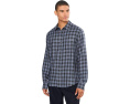 Джинсовая рубашка Allen Plaid от Vince