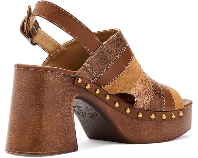 Сабо FRYE AND CO. Wylie Patchwork с блочным каблуком