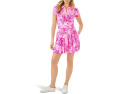 Lilly Pulitzer платье гольф Alona с защитой UPF 50+ и принтом