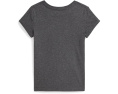 Детская футболка Polo Ralph Lauren Kids из хлопкового джерси с нашивкой Letterman