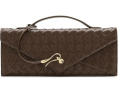 Celeste Woven Textured Envelope Top-Handle Bag