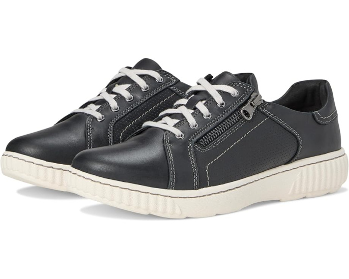 Кроссовки Clarks Caroline Janna из кожи с пеной Ultimate Comfort