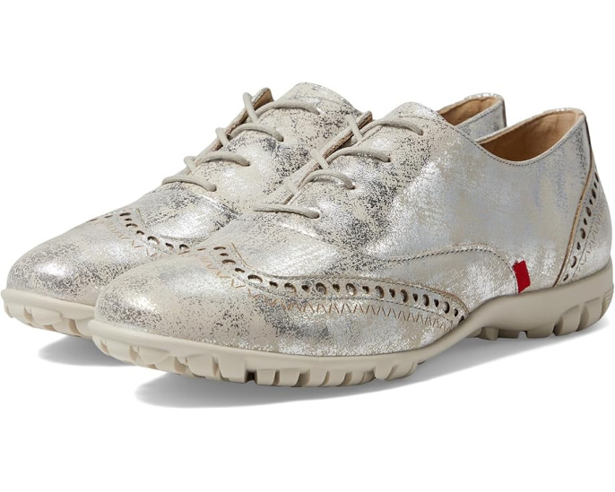 Кроссовки NYC Golf от Marc Joseph New York с кожаным верхом и шипами