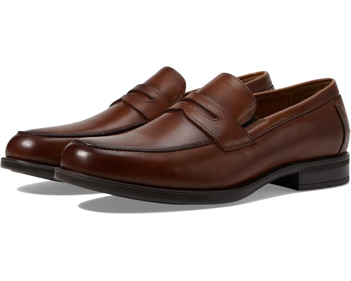 Мокасины Florsheim Midtown Penny Slip-On с кожаной стелькой OrthoLite