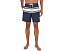 Faherty All Day Boardshorts шорты с полоской синего ночного цвета