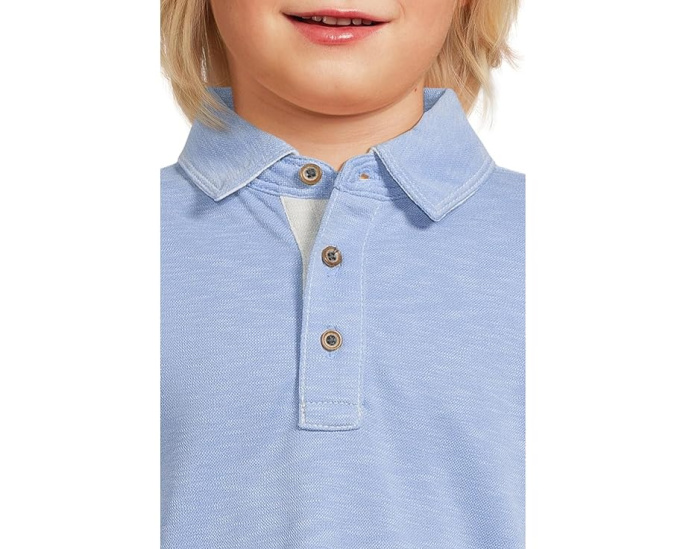 Поло Johnston & Murphy Kids в винтажном стиле с текстурой слэб